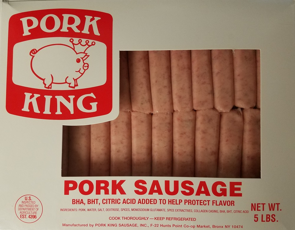 Pork Sausage 16 1 SC 