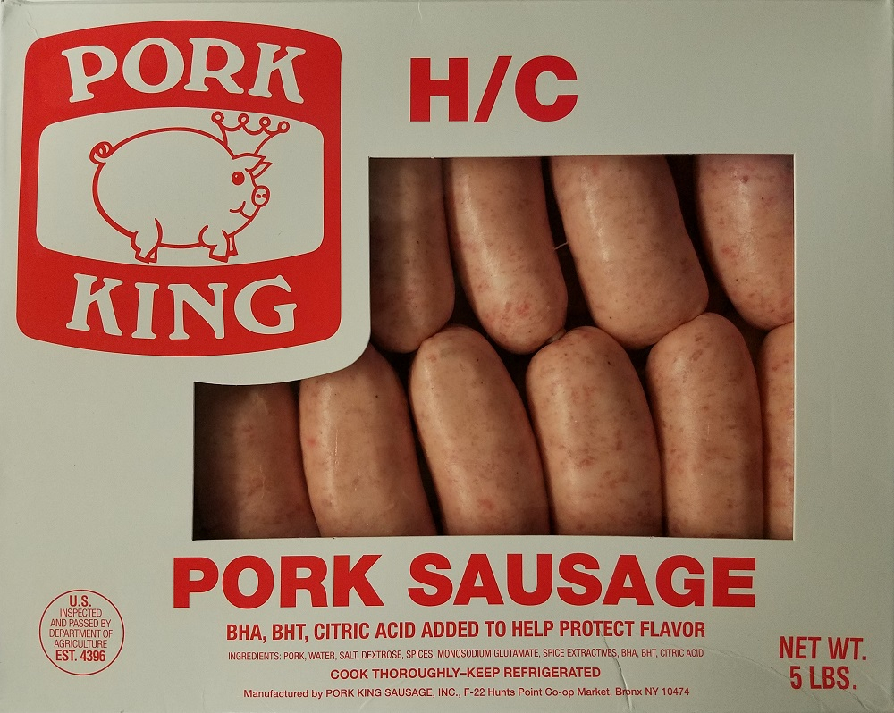 Pork Sausage 8 1 HC 