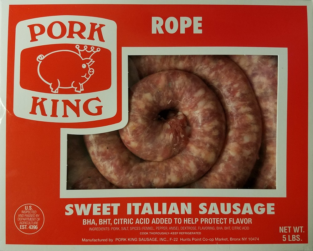 Sweet Italian Rope Sausage