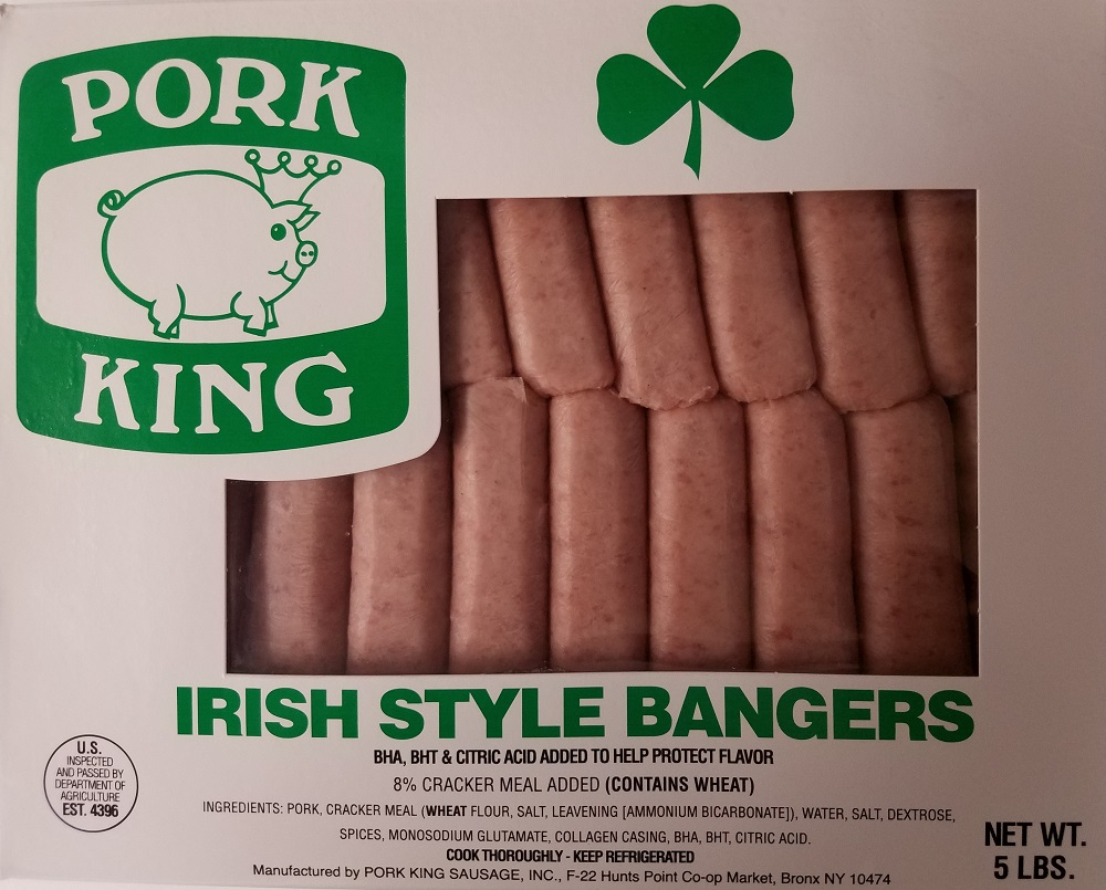 Irish Style Bangers 12 1 