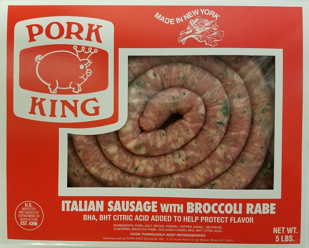 Italian Sausage with Broccoli Rabe