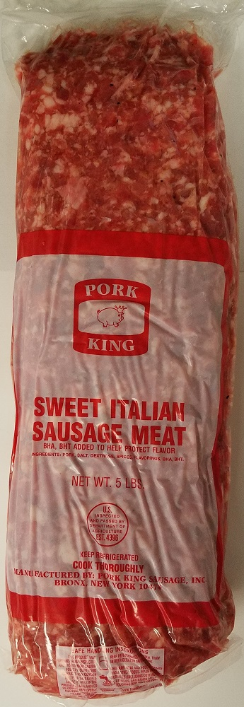 Sweet Italian Sausage Meat