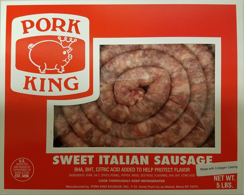 Sweet Italian Sausage Thin Rope